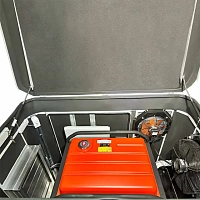 Бензиновый генератор A-iPower A17000TEAX в тихом зимнем кожухе 1600 RAL 7035