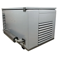 Бензиновый генератор FUBAG BS 7500 A ES в супертихом зимнем кожухе 1400SS RAL 7024