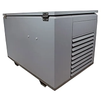 Бензиновый генератор FUBAG BS 19000 A ES в тихом зимнем кожухе 1600 RAL 7024