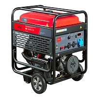 Бензиновый генератор FUBAG BS 14000 A ES в тихом зимнем кожухе 1600 RAL 8019