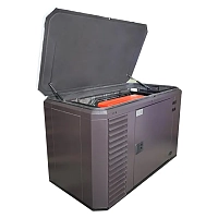 Бензиновый генератор A-iPower A17000TEAX в супертихом зимнем кожухе 1700SS RAL 8019 + блок автозапуска A-iPower 230В/400В 100А 8 ПИН