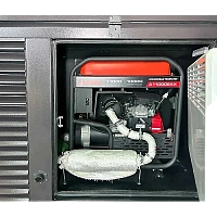 Генератор A-iPower A11000EAX в супертихом зимнем кожухе 1700SS RAL 8019