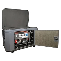 Генератор A-iPower A6000EAX в супертихом зимнем кожухе 1400SS RAL 7024