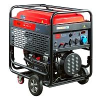 Бензиновый генератор FUBAG BS 17000 A ES в тихом зимнем кожухе 1600 RAL 8019
