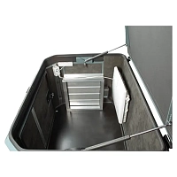 Бензиновый генератор FUBAG BS 8500 A ES DUPLEX в тихом зимнем кожухе 1200 RAL 7035