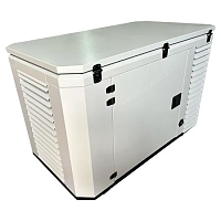Бензиновый генератор A-iPower A13000TEAX в супертихом зимнем кожухе 1700SS RAL 7035 + блок автозапуска A-iPower 230В/400В 100А 8 ПИН