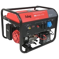 Бензиновый генератор FUBAG BS 9000 A ES в тихом зимнем кожухе 1200 RAL 7024