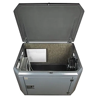 Бензиновый генератор FUBAG BS 8500 A ES DUPLEX в тихом зимнем кожухе 1200 RAL 7024