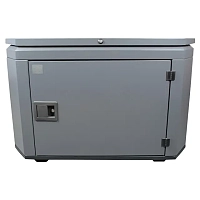 Бензиновый генератор FUBAG BS 7500 A ES DUPLEX в тихом зимнем кожухе 1200 RAL 7024