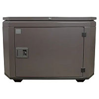 Бензиновый генератор FUBAG BS 7500 A ES в тихом зимнем кожухе 1200 RAL 8019