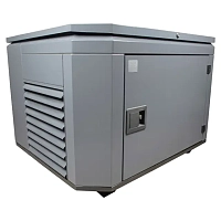 Бензиновый генератор FUBAG BS 7500 A ES в тихом зимнем кожухе 1200 RAL 7024