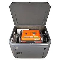 Генератор A-iPower A6000EAX в тихом зимнем кожухе 1200 RAL 7024