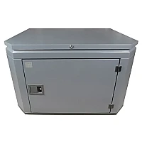 Бензиновый генератор FUBAG BS 8000 A ES в тихом зимнем кожухе 1200 RAL 7024